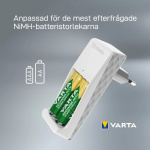 Varta Mini-laddare, innehåller 2x AA 2100 mAh
