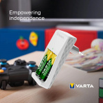 Varta Mini-laddare, innehåller 2x AA 2100 mAh