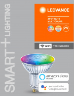 LEDVANCE SMART+ PAR16 50W/RGBW frostad GU10 WiFi - C