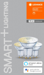 LEDVANCE SMART+ PAR16 50W/827 fr GU10 WiFi 3-pack - C