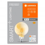 LEDVANCE SMART+ globe 55W/824 clear fil Gold E27 WiFi - C