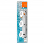 LEDVANCE SMART+ Vägg Orbis Wave 21W TW Krom IP44 WiFi - C