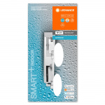 LEDVANCE SMART+ Vägg Orbis Elypse 12W TW Chr IP44 WiFi - C