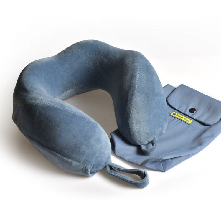 travelblue Tranquility Pillow,bredare passform, mix Blå/Grå/Lila travelblue Tranquility Pillow,bredare passform, mix Blå/Grå/Lila