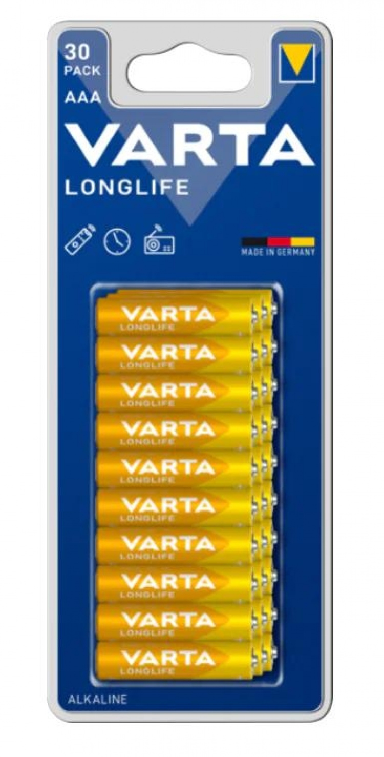 Varta Longlife AAA Blister 30-pack