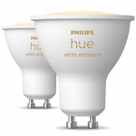 Philips Hue White Ambiance GU10 400lm 2-pack Philips Hue White Ambiance GU10 400lm 2-pack