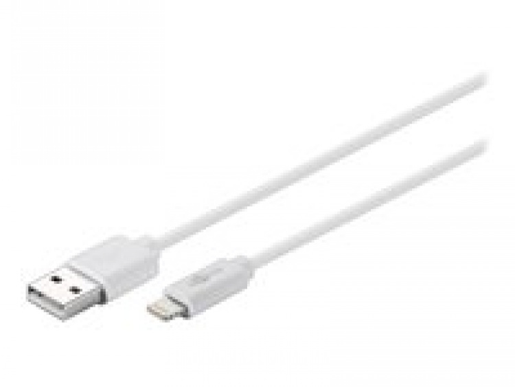 Goobay Lightning-kabel 50cm Vit MFi Goobay Lightning-kabel 50cm Vit MFi