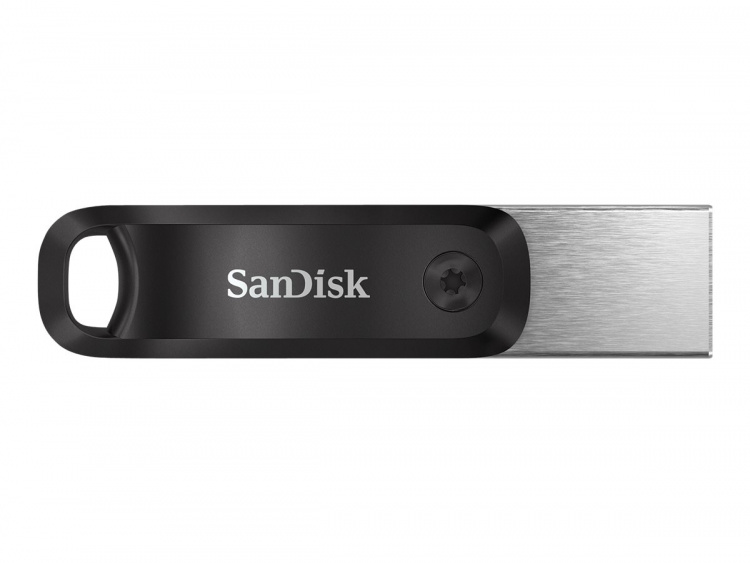SanDisk iXpand Go 64GB USB 3.0 / Apple Lightning Black Silver