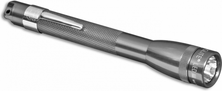 Maglite Maglite Mini AAA LED-ficklampa, grå Maglite Maglite Mini AAA LED-ficklampa, grå