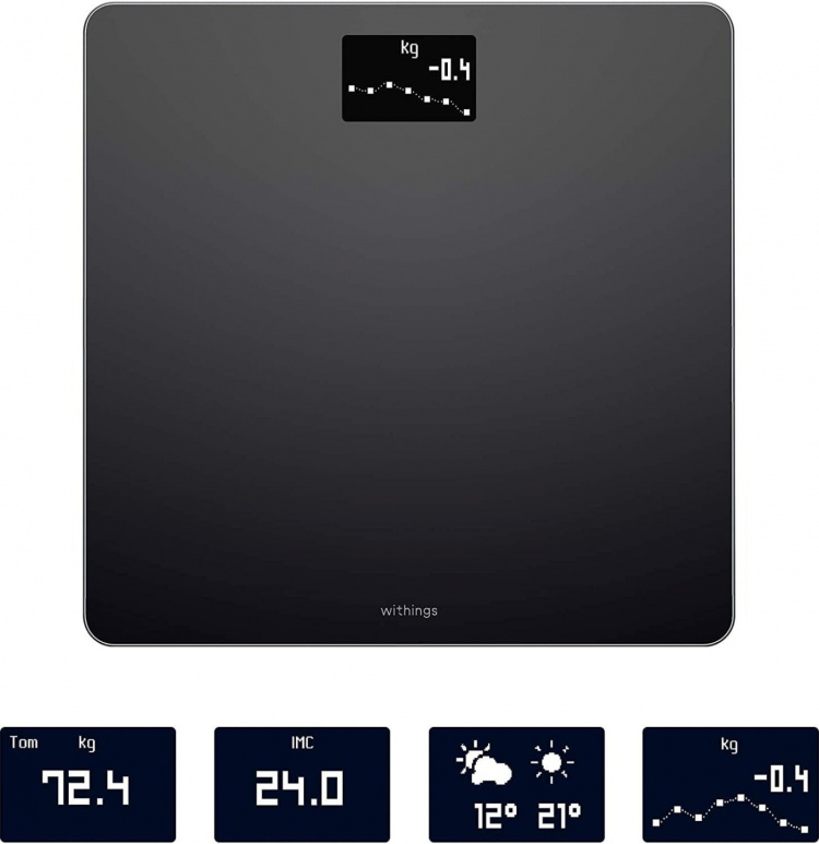 Withings Kroppsvåg, svart