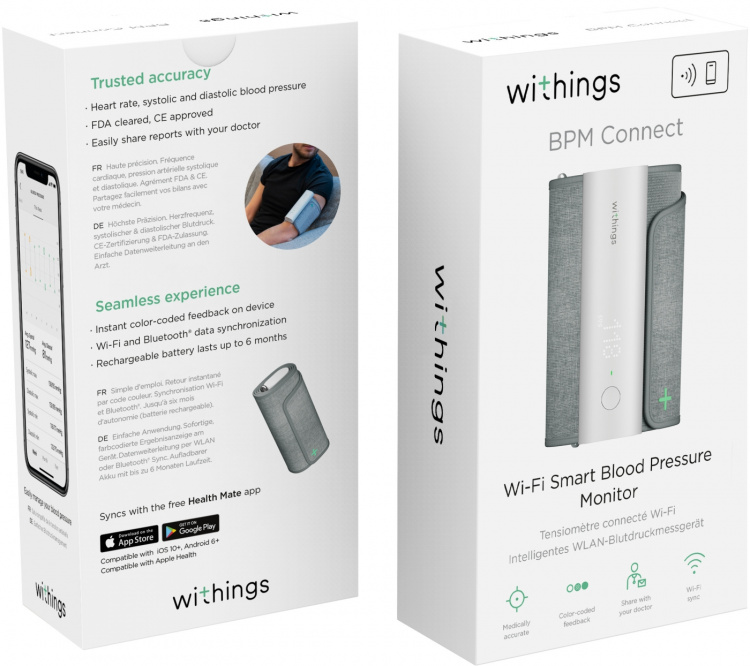 Withings BPM Connect blodtrycksmätare