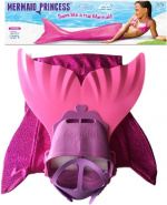 Techwo Mermaid Princess sjöjungfrusvans och monofena