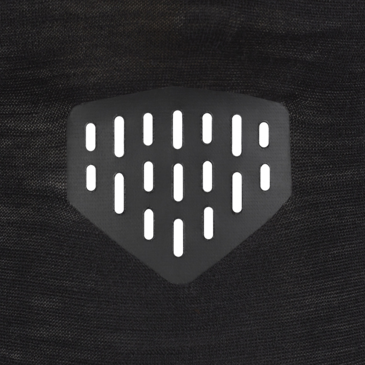 Buff Lw Merino Balaclava - merino huva, svart