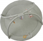 Little Dutch Little Farm lekmatta med bågar, grön