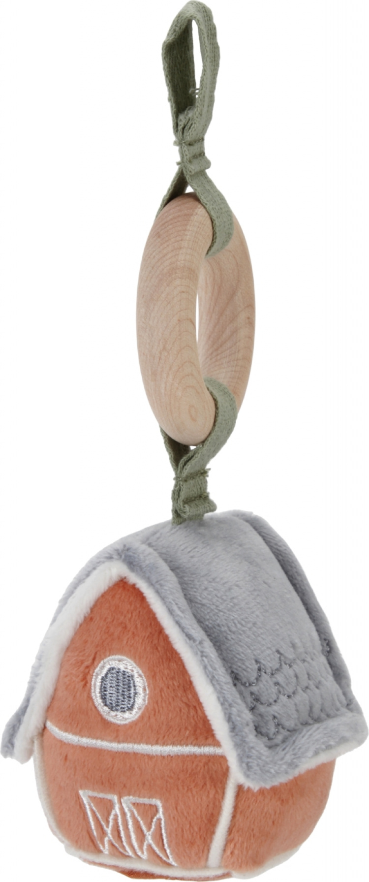 Little Dutch Little Farm lekmatta med bågar, grön