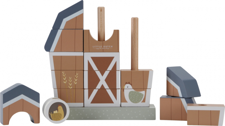 Little Dutch Little Farm - en stapelbar bondgård