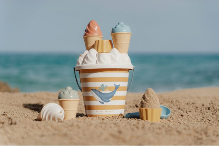 Little Dutch rantasetti, Glass, blå