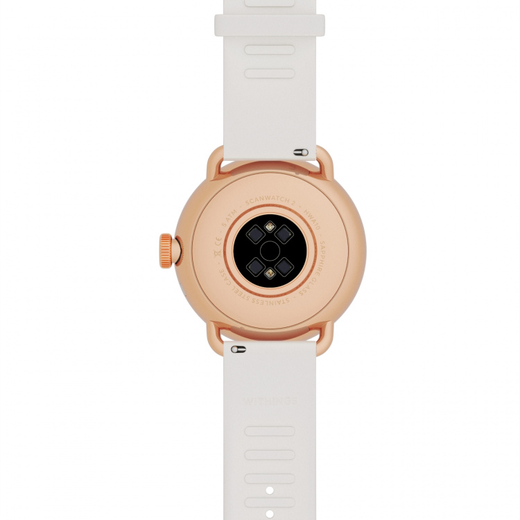 Withings Scanwatch 2 smartklocka, 38 mm, roséguld Withings Scanwatch 2 smartklocka, 38 mm, roséguld