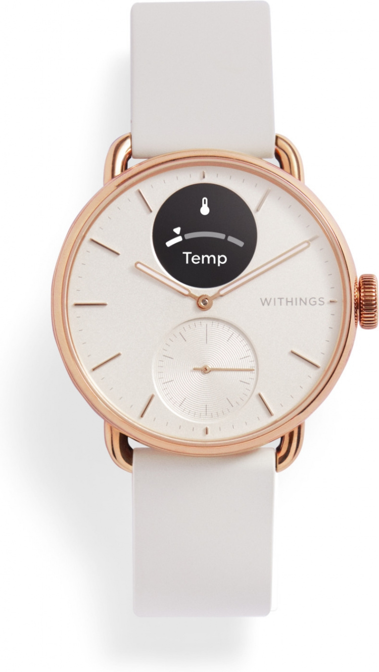 Withings Scanwatch 2 smartklocka, 38 mm, roséguld Withings Scanwatch 2 smartklocka, 38 mm, roséguld