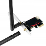 LogiLink Wi-Fi 6E AX5400 PCIe-kort med Bluetooth 5.2