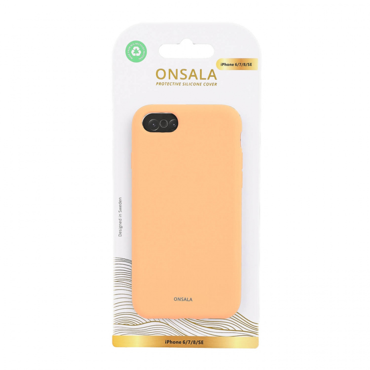 Onsala Mobilskal med Silikonkänsla Apricot - iPhone 6/7/8/SE Onsala Mobilskal med Silikonkänsla Apricot - iPhone 6/7/8/SE