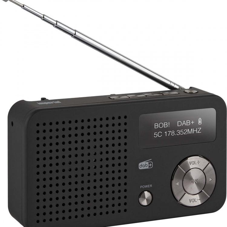 imperial DABMAN 13 Bärbar DAB+ / FM-radio Svart imperial DABMAN 13 Bärbar DAB+ / FM-radio Svart