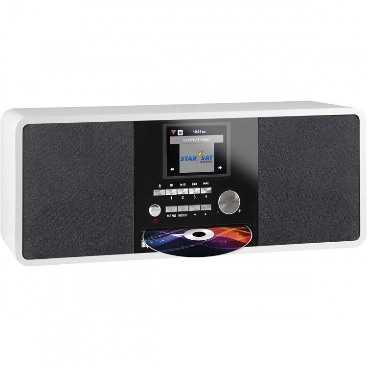 imperial DABMAN i200 CD Multifunktionsradio DAB+ / FM / Internet / Bluetooth Vit imperial DABMAN i200 CD Multifunktionsradio DAB+ / FM / Internet / Bluetooth Vit