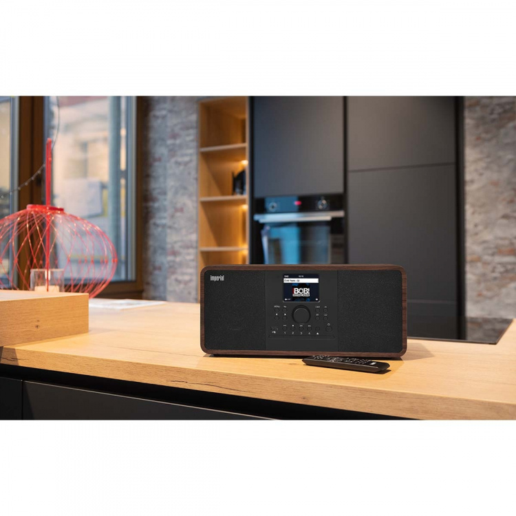 imperial DABMAN i205 CD Hybrid Stereo Radio DAB+ / FM / Internet / Bluetooth Trälook