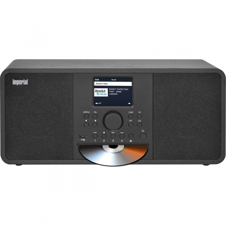 imperial DABMAN i205 CD Hybrid Stereo Radio DAB+ / FM / Internet / Bluetooth Svart imperial DABMAN i205 CD Hybrid Stereo Radio DAB+ / FM / Internet / Bluetooth Svart