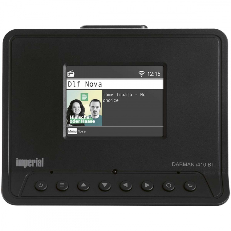 imperial DABMAN i410 BT Kompakt hybridradio DAB+ / FM / Internet / Bluetooth Svart