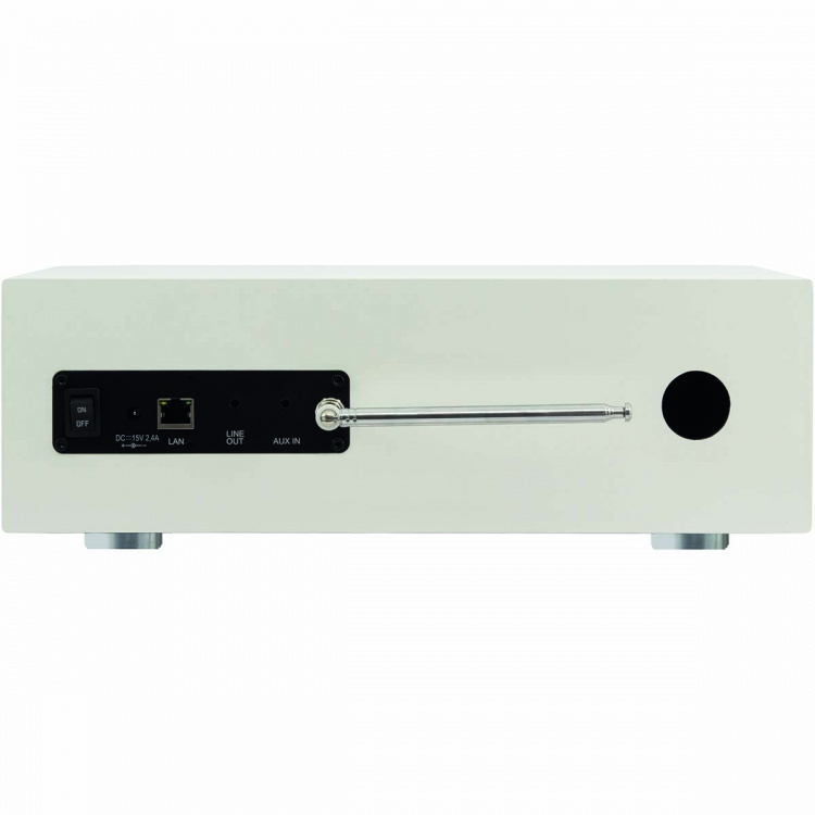 imperial DABMAN i450 CD Multifunktionell stereoradio DAB+ / FM / Internet / Bluetooth Vit-Silver