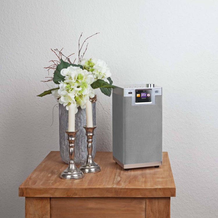 imperial DABMAN i610 Multifunktionell stereoradio DAB+ / FM / Internet / Bluetooth Grå