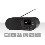 imperial DABMAN d105 Kompakt DAB+ /FM / Bluetooth-radio Svart imperial DABMAN d105 Kompakt DAB+ /FM / Bluetooth-radio Svart