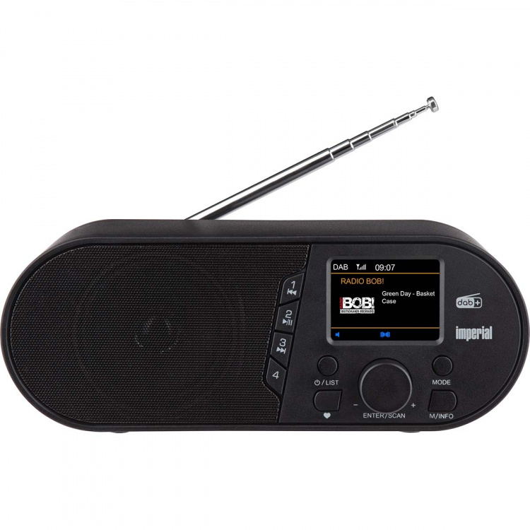 imperial DABMAN d105 Kompakt DAB+ /FM / Bluetooth-radio Svart imperial DABMAN d105 Kompakt DAB+ /FM / Bluetooth-radio Svart