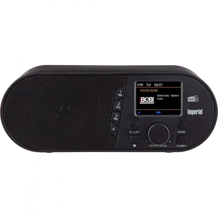 imperial DABMAN d105 Kompakt DAB+ /FM / Bluetooth-radio Svart imperial DABMAN d105 Kompakt DAB+ /FM / Bluetooth-radio Svart