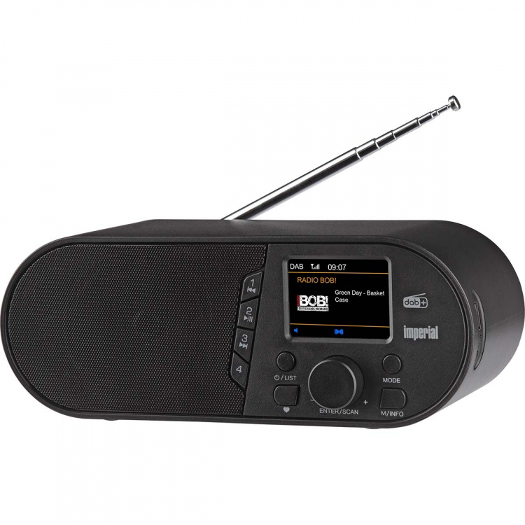 imperial DABMAN d105 Kompakt DAB+ /FM / Bluetooth-radio Svart imperial DABMAN d105 Kompakt DAB+ /FM / Bluetooth-radio Svart