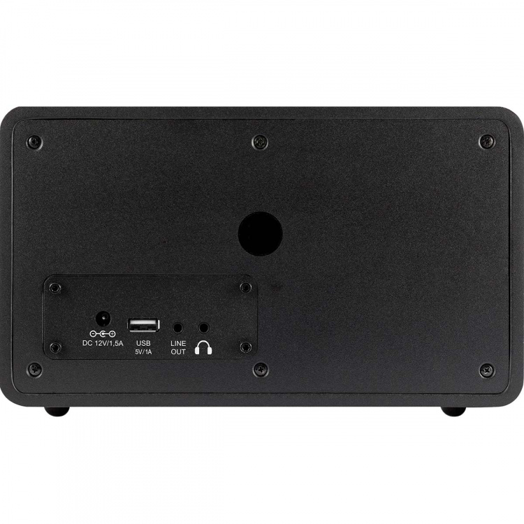 imperial i110 Wi-Fi Internetradio med mediaspelarfunktion Svart