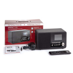 imperial i110 Wi-Fi Internetradio med mediaspelarfunktion Svart