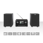 imperial DABMAN i310 CD Hybrid micro Hi-fi System DAB+ / FM / Internet / Bluetooth Svart