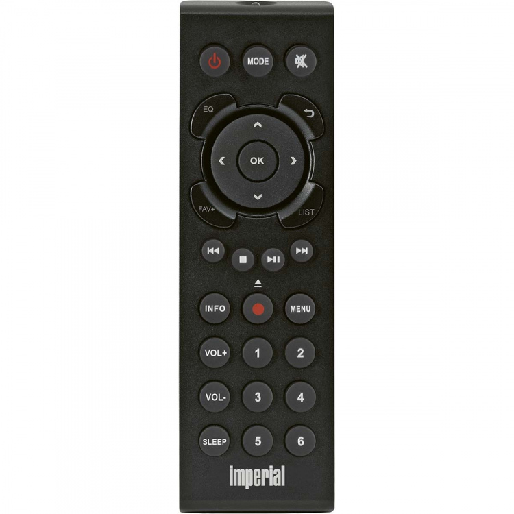 imperial DABMAN i310 CD Hybrid micro Hi-fi System DAB+ / FM / Internet / Bluetooth Svart