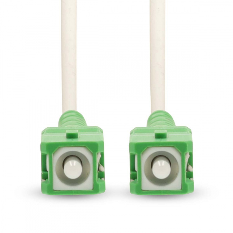 Nedis Patchkabel av glasfiber | SMF (Single Mode Phase) | SC/APC | SC/APC | 100 Gbps | 6.00 m | Vit | Gift Box with Euro Lock