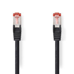 Nedis CAT6 Nätverkskabel | RJ45 hane | RJ45 hane | S/FTP | 0.15 m | Rund | LSZH | Svart | Label Nedis CAT6 Nätverkskabel | RJ45 hane | RJ45 hane | S/FTP | 0.15 m | Rund | LSZH | Svart | Label