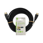 Nedis High Speed HDMI ™ kabel med Ethernet | HDMI™ Kontakt | HDMI™ Kontakt | 4K@60Hz | ARC | 18 Gbps | 7.50 m | Rund | PVC | Svart | Label Nedis High Speed HDMI ™ kabel med Ethernet | HDMI™ Kontakt | HDMI™ Kontakt | 4K@60Hz | ARC | 18 Gbps | 7.50 m | Rund | PVC | Svart | Label