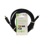 Nedis High Speed HDMI ™ kabel med Ethernet | HDMI™ Kontakt | HDMI™ Mini kontakt | 4K@30Hz | 10.2 Gbps | 3.00 m | Rund | PVC | Svart | Label Nedis High Speed HDMI ™ kabel med Ethernet | HDMI™ Kontakt | HDMI™ Mini kontakt | 4K@30Hz | 10.2 Gbps | 3.00 m | Rund | PVC | Svart | Label