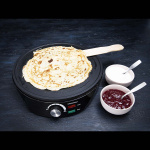 Gastronoma Crepe-tillverkare 1000W