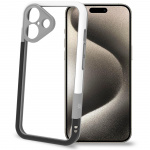 Celly Bumper iPhone 16 Svart/Vit Celly Bumper iPhone 16 Svart/Vit