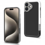 Celly Bumper iPhone 16 Svart/Vit Celly Bumper iPhone 16 Svart/Vit