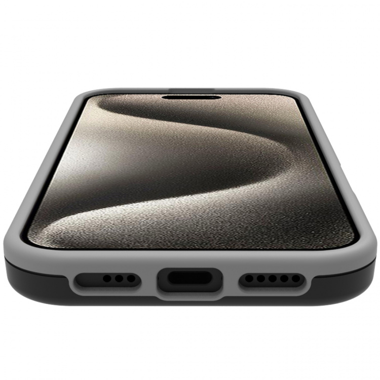 Celly Bumper iPhone 16 Svart/Vit Celly Bumper iPhone 16 Svart/Vit