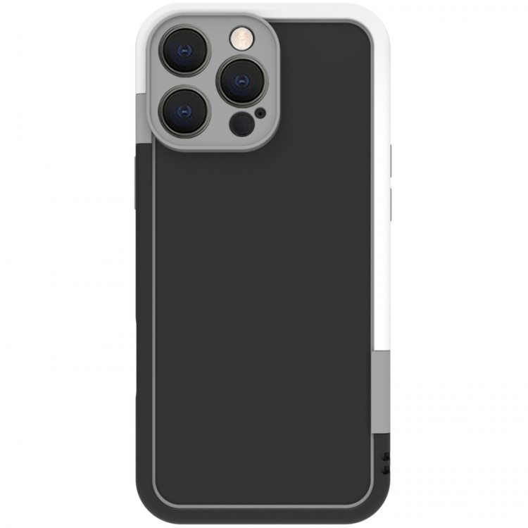 Celly Bumper iPhone 16 Pro Max Svart/Vit Celly Bumper iPhone 16 Pro Max Svart/Vit