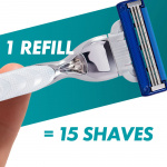 Gillette Rakhyvel Mach3 Turbo 2st rakblad